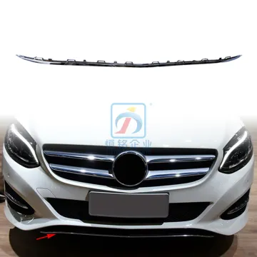 Chrome Front Bumper Strip Silver for Mercedes Benz B Class W246 2468850921 2468851374