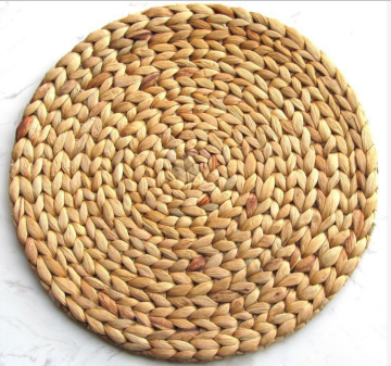Woven Water Hyacinth Placemats: Heat-Resistant & Non-Slip Dining Mats