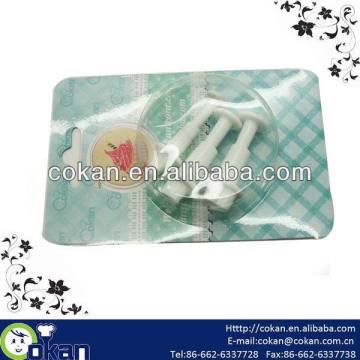 Promotion Food Grade Plastic Square Plunger Cutter CK-CM0305