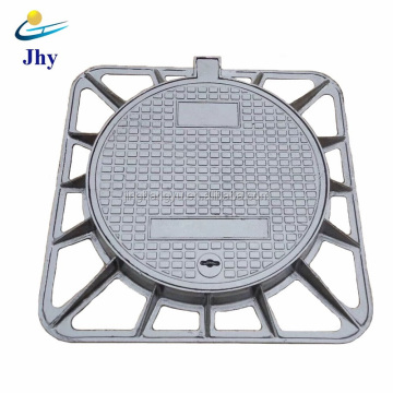 EN124 Cast Iron Square and Round Manhole Covers for Sewage and Drainage