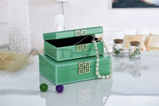Festive Gift Mirror Earring Holder Jewelry Box