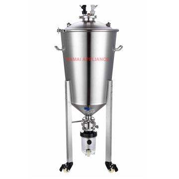 Stainless Steel Pressurized Fermenter 35L-65L with Chiller for Home Brewing