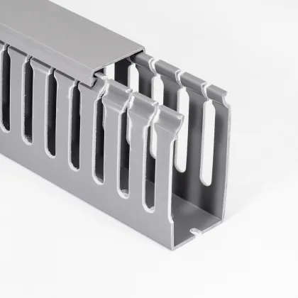 Slotted Cable Trough - 80x60 Cable Organization Trough