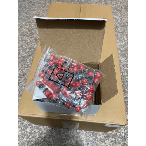 pushfit microduct connector 25 Bar 8/6mm plastic pushfit microduct coupler connector Factory