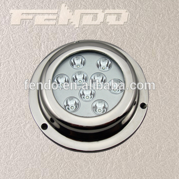 IP68 Stainless Steel 18W LED Round Marine Underwater Boat Yacht Light
