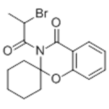 3- (2-Bromo-1-oxopropil) -piro [2H-1,3-benzoxazina-2,1&#39;-ciclohexan] -4 (3H) -ona CAS 158299-05-9