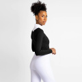 Grey Base Layer Women Equestrian Long Sleeve