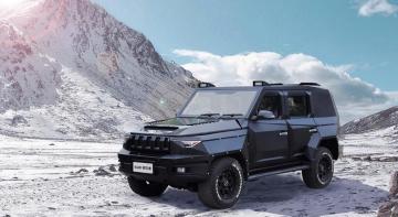 4x4 Euro V  Baolong BJ80 Bullet-Proof Car,  4x4 Armored Car for Colombia