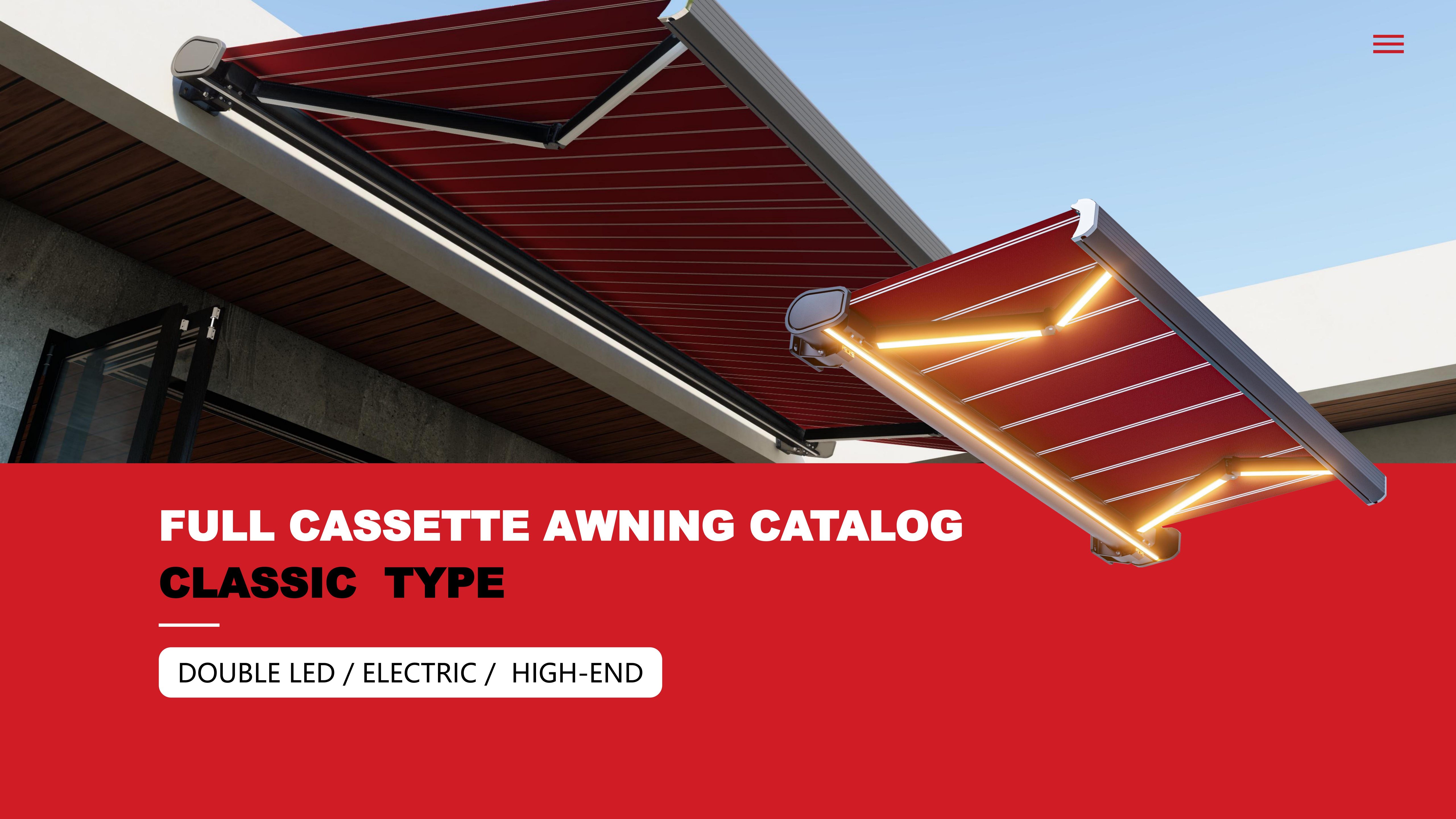 Full Cassette Awning Catalog