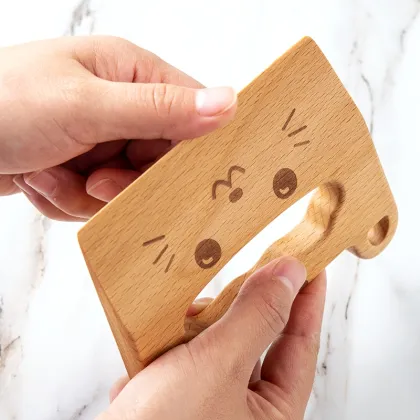 Happyumnut Wooden Knife - Mini Kids Knife for Fruit Salad and Toy Kitchen Play in Australia