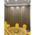 Acoustic movable partition for hall