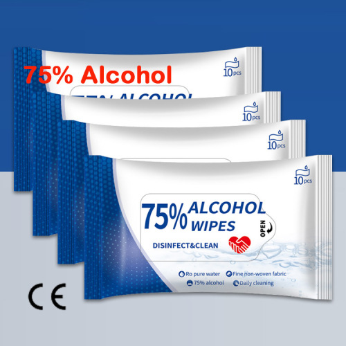 75% περιεκτικότητα σε αλκοόλ μιας χρήσης μη υφασμένα αποστειρωμένα μαντηλάκια