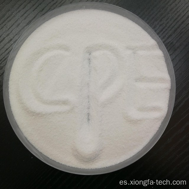 Polietileno CPE 135a clorado para tablero de espuma PVC