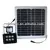 6LED sensor LED flood light with solar panel