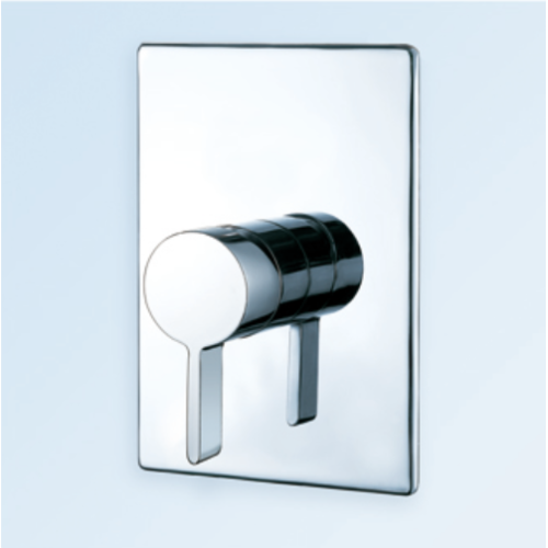 Single Control Concealed Manual Shower Valve Chrome Concealed Shower Mixer ○ Supplier