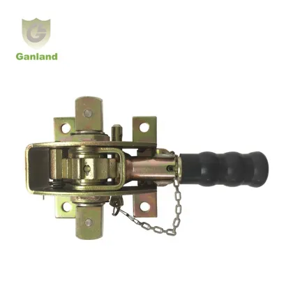 GL-15315 Yellow Galvanized Truck Curtain Ratchets