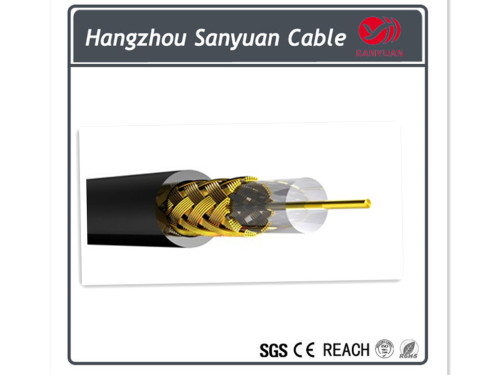 High temperature miniature micro coaxial cable