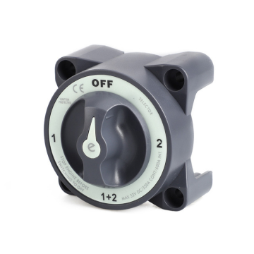 4 Position Battery Switch Selector for RVs, Vehicles, Trucks, Trailers, and Boats