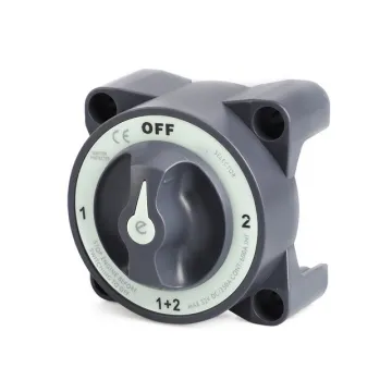 4 Position Battery Switch Selector for RVs, Vehicles, Trucks, Trailers, and Boats