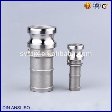 Type E 1/2" to 6" size camlock coupling