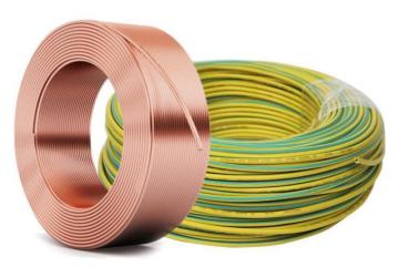 PV grounding cable copper conductor earthing wire