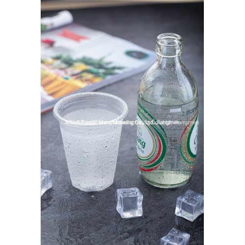 Napkin Spoon Office Public Clear PP Food Grade Plastic Cup Disposable Cutlery
