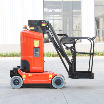 Small Articulated Fly Jib with 3m Electric Telescopic Boom Mast Lift (9.2m/11.2m/10m)