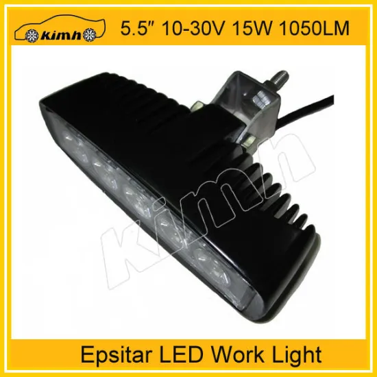 Automobile 10-30v 5.7" 15w led magnetic work light, led work light