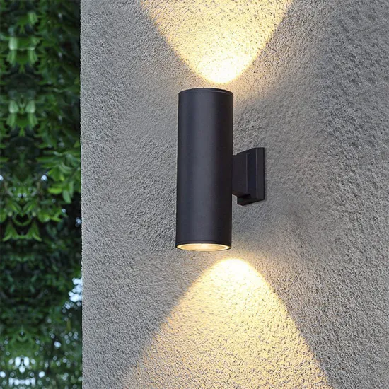 ETL Factory OEM IP65 Modern Cylinder LED Wall Light for Outdoor