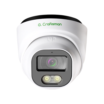 4MP POE IP Dome Camera with Full Color Night Vision and Human Detection