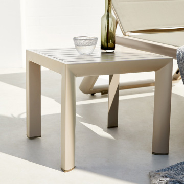 Rattan Woven Tea Table with Large and Small Coffee Tables