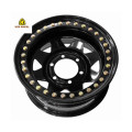 Roda de aço 16x7 roda de beadlock real 8 falou