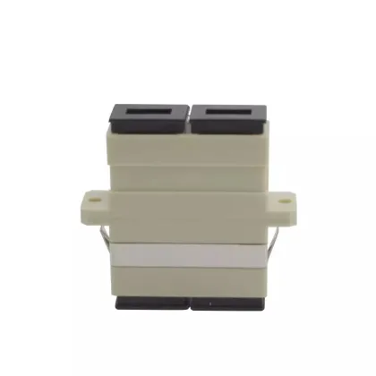 Sc-sc duplex fiber adapter