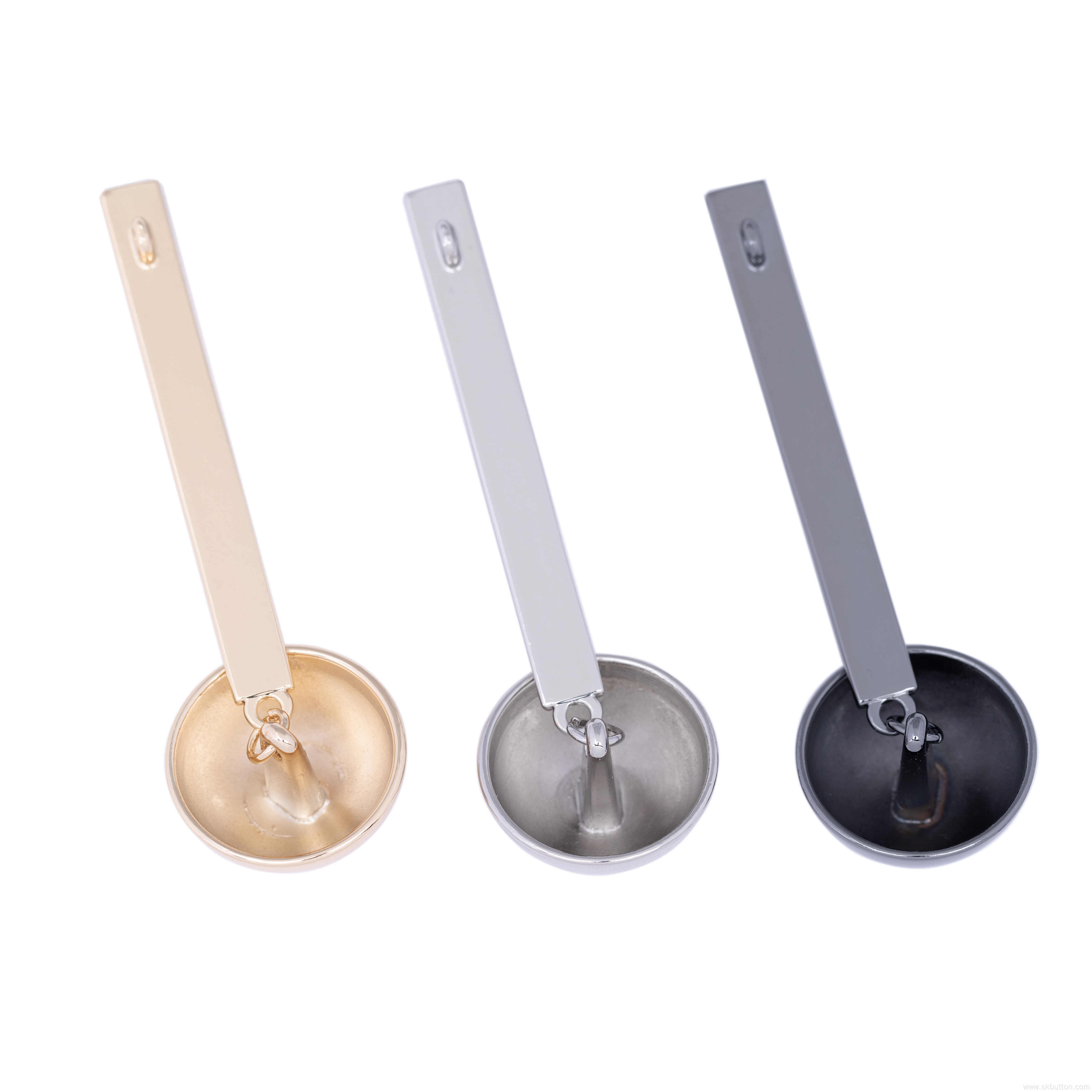 decorative alloy metal shank Copper clip fashion button