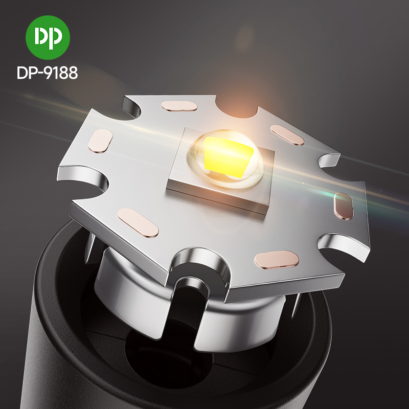 Rechargeable Mini Flashlight USB Type-C Stepless Dimming