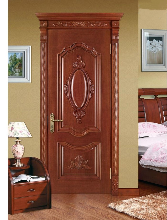 Solid Wood Veneer Door