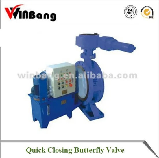 Quick Closing Butterfly Valve Model:WB-DX743H