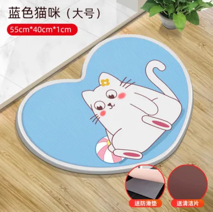 Crayon Shin-chan Anti-slip Soft Diatomite Bath Mat Water Absorbent Pad