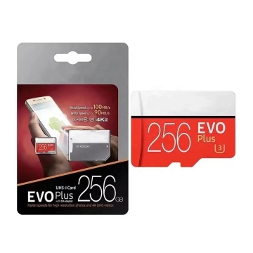 Carte TF Samsung en gros 16 Go 32 Go 64 Go 128 Go 256 Go SD Cartes pour les téléphones et les caméras
