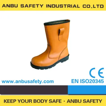 full leather cold resistant steel toe cap rigger boots,mining boots