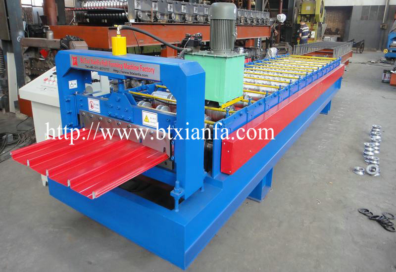 Joint Hidden Roof Panel Roll Forming Machine