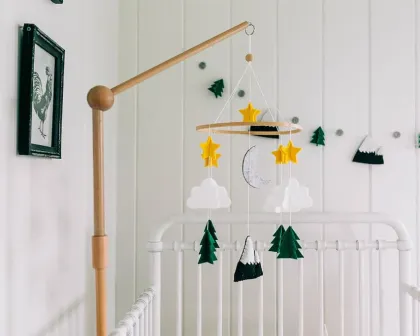 New Arrival Kids Room Decor: Felt Baby Crib Mobile & Nursery Crib Toy Gift