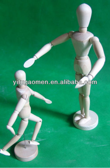 Wooden People Model Comestic