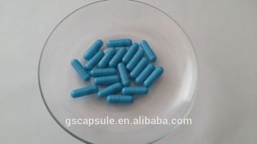 BRC GMP and NSF medicinal pullulan capsules size 1