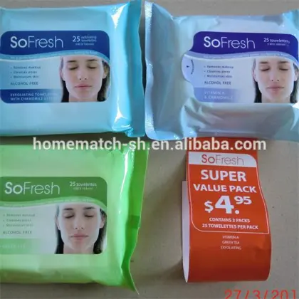 Skin Cleaning Wet Wipes, Wet Tissue
