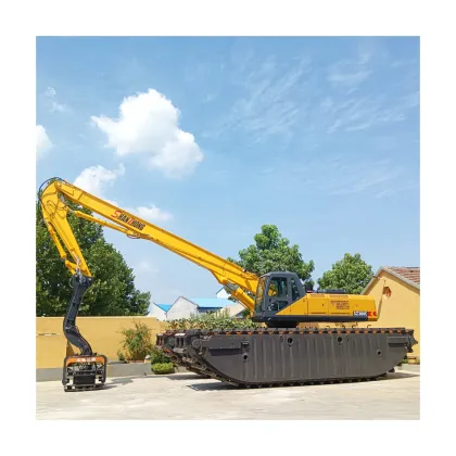 CE Certified Shanzhong Manufacturing SZ380C River Dredging Ship Excavator for Sale