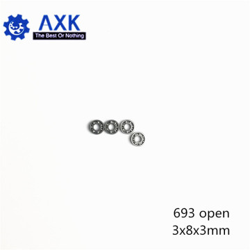 693 OPEN Bearing 3*8*3 mm ( 10 PCS ) ABEC-5 Miniature High Precision Level instrument 693 OPEN Ball Bearings