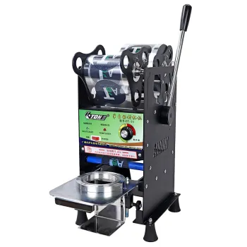 Manual Bubble Tea Cup Sealing Machine: A Widely Used Tool for Sealing Plastic Cups in Beverage Industries