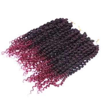 Free Sample Hair High Quality Braiding Extensions Crochet Fashion Cheap Heat Resistant Spring Twist Hair Curly Ends