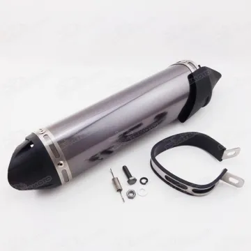 Silence Exhaust Muffler With Removable Silencer For Pit Dirt Bike ATV